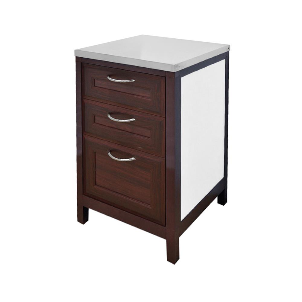 ตู้ลิ้นชักตั้งพื้น WT WT-777 48.3x50.2x80 ซม. สีไม้แดง