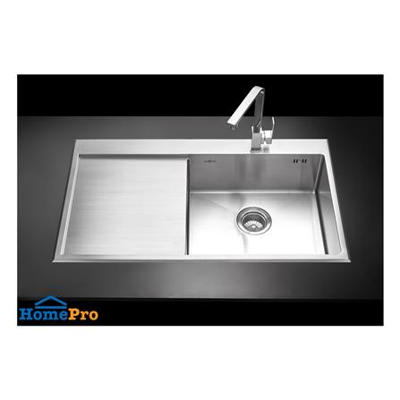 ซิงค์ฝัง 1 หลุม 1 ที่พัก MEX SCS861 สีเงิน_1