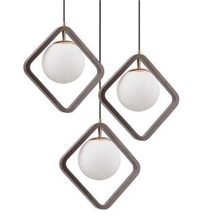 ไฟช่อ SUCCESS CD8736/3 สีขาว/ทอง/น้ำตาล 3 หัว_1