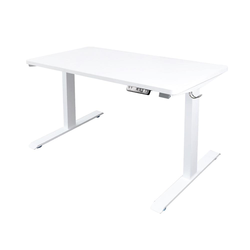 D.I.Y. โต๊ะทำงานปรับระดับ BEWELL ERGO 140X75 ซม. สีขาว/ขาว