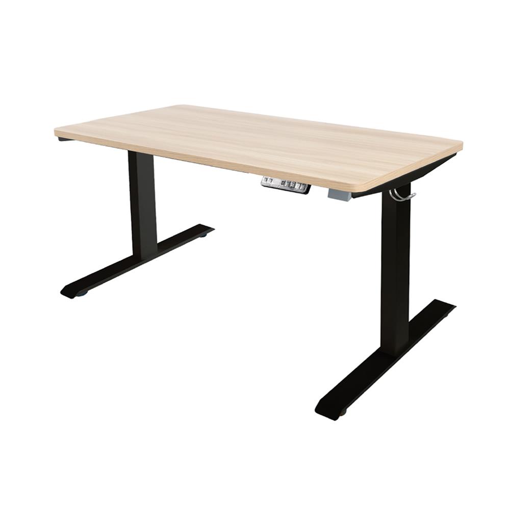 D.I.Y. โต๊ะทำงานปรับระดับ BEWELL ERGO 140X75 ซม. สีโอ๊ค/ดำ