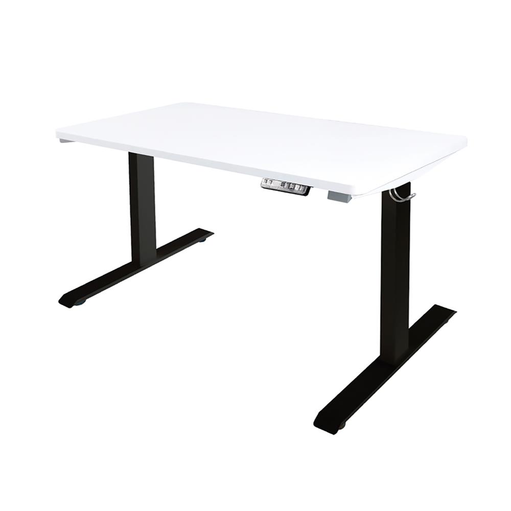 D.I.Y. โต๊ะทำงานปรับระดับ BEWELL ERGO 140X75 สีขาว/ดำ