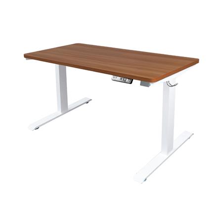 D.I.Y. โต๊ะทำงานปรับระดับ BEWELL ERGO 140X75 ซม. สีวอลนัท/ขาว_0