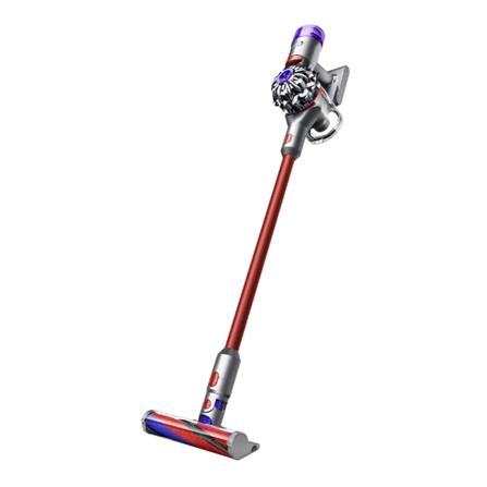 เครื่องดูดฝุ่นแบบด้าม DYSON SV10K V8 SLIM FLUFFY IRON / SPRAYED NICKEL / RED_2