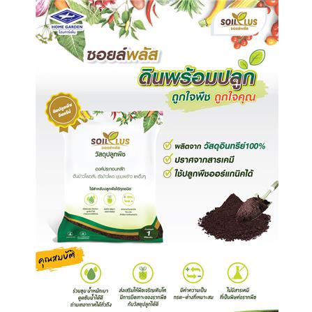 ดินพร้อมปลูก ตราเจียไต๋ SOILPLUS 1 กก._1