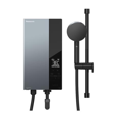 เครื่องทำน้ำอุ่น PANASONIC DH-3UD1TZ 3800 วัตต์ สีเทา/เงิน