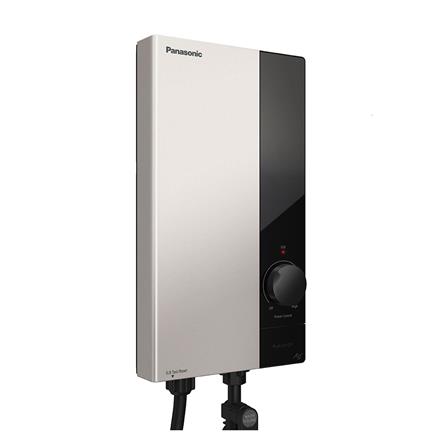 เครื่องทำน้ำอุ่น PANASONIC DH-4US1TS 4800 วัตต์ สีขาว/เงิน_1