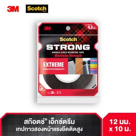เทปกาว 2 หน้า ชนิดแรงยึดสูง 3M 12 มม. x 10 ม._7