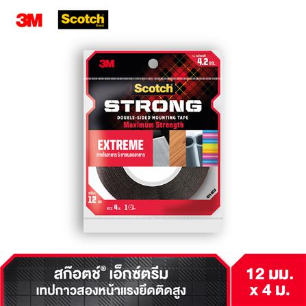 เทปกาว 2 หน้า ชนิดแรงยึดสูง 3M 12 มม. x 4 ม._7