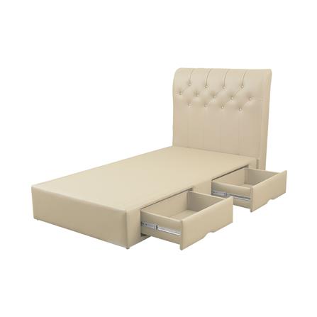 ฐานรองหัวเตียง 3.5 ฟุต HOME LIVING STYLE ROME-L สีครีม_2