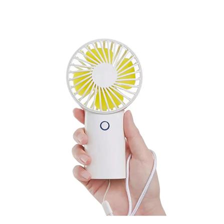 พัดลมพกพา JISULIFE F2B สีขาว_2