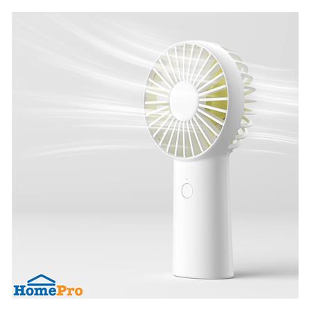 พัดลมพกพา JISULIFE F2B สีขาว_3