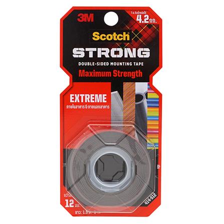 เทปกาว 2 หน้า ชนิดแรงยึดสูง 3M 12 มม. x 1.5 ม._1