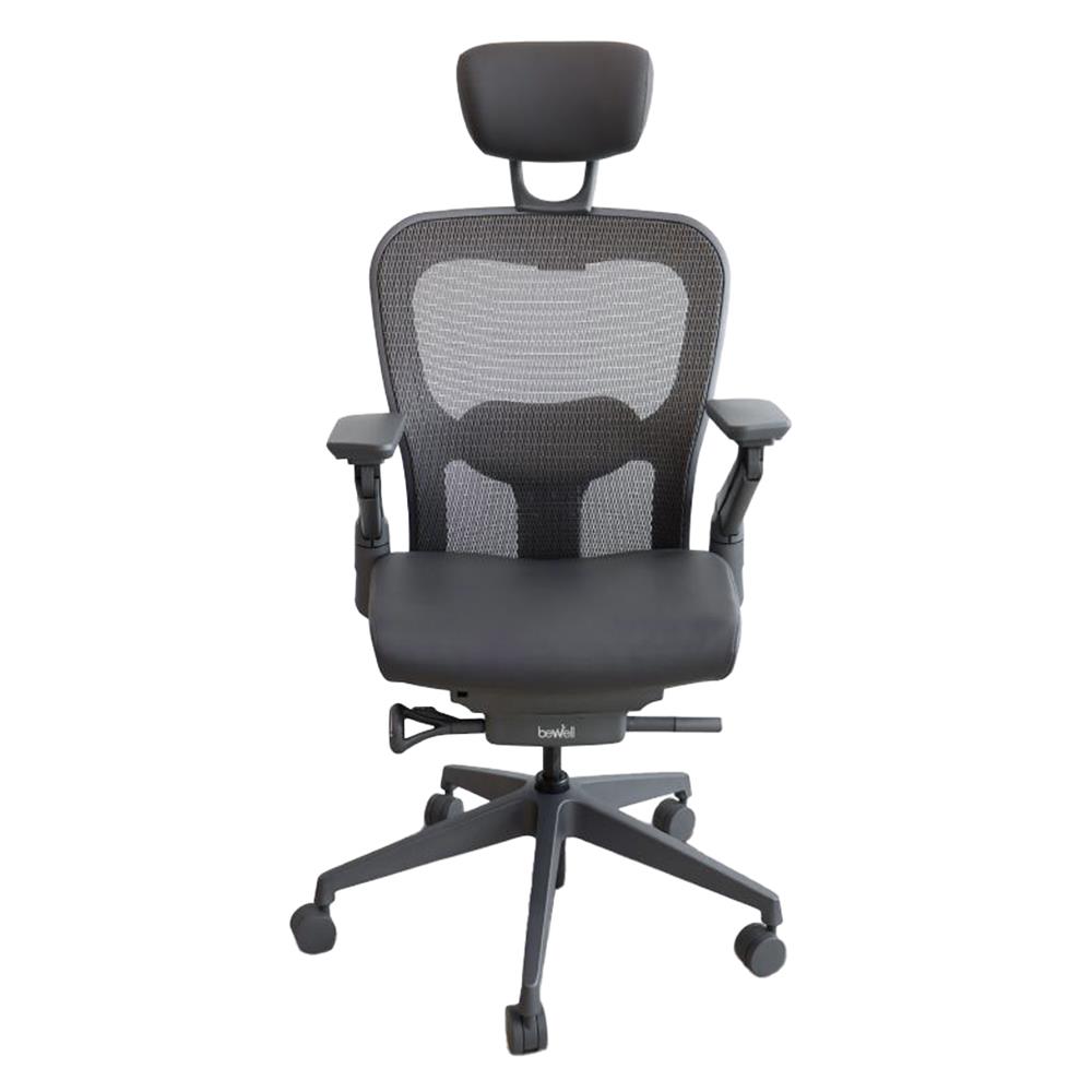 เก้าอี้เพื่อสุขภาพ BEWELL G099191 ENCLOSE สีเทาเข้ม