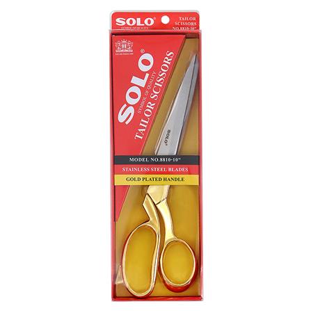กรรไกรช่างตัดเสื้อ SOLO 8810-10 10 นิ้ว สีทอง_7