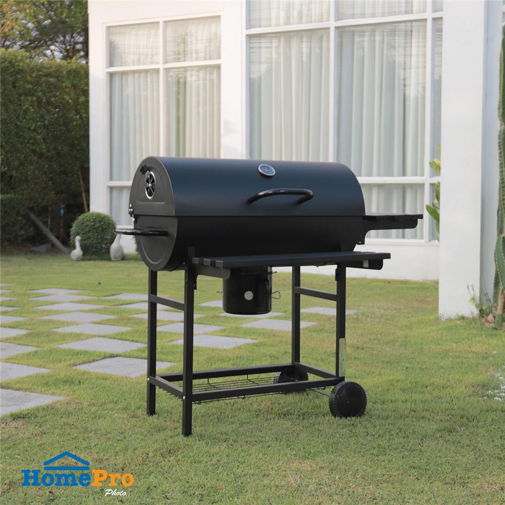 เตาถ่านบาร์บีคิว SPRING BARREL PRO สีดำ