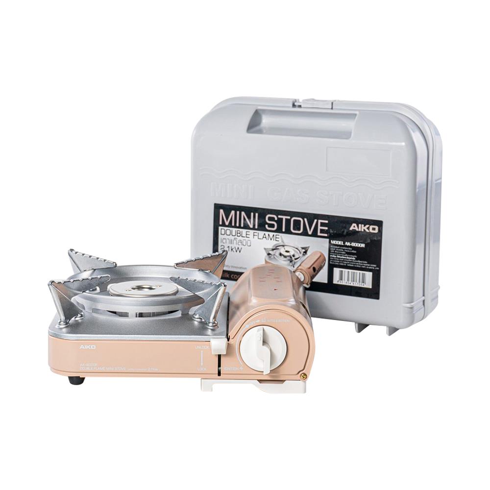 เตาแก๊สปิกนิก AIKO AK-8000R Milk Cocoa