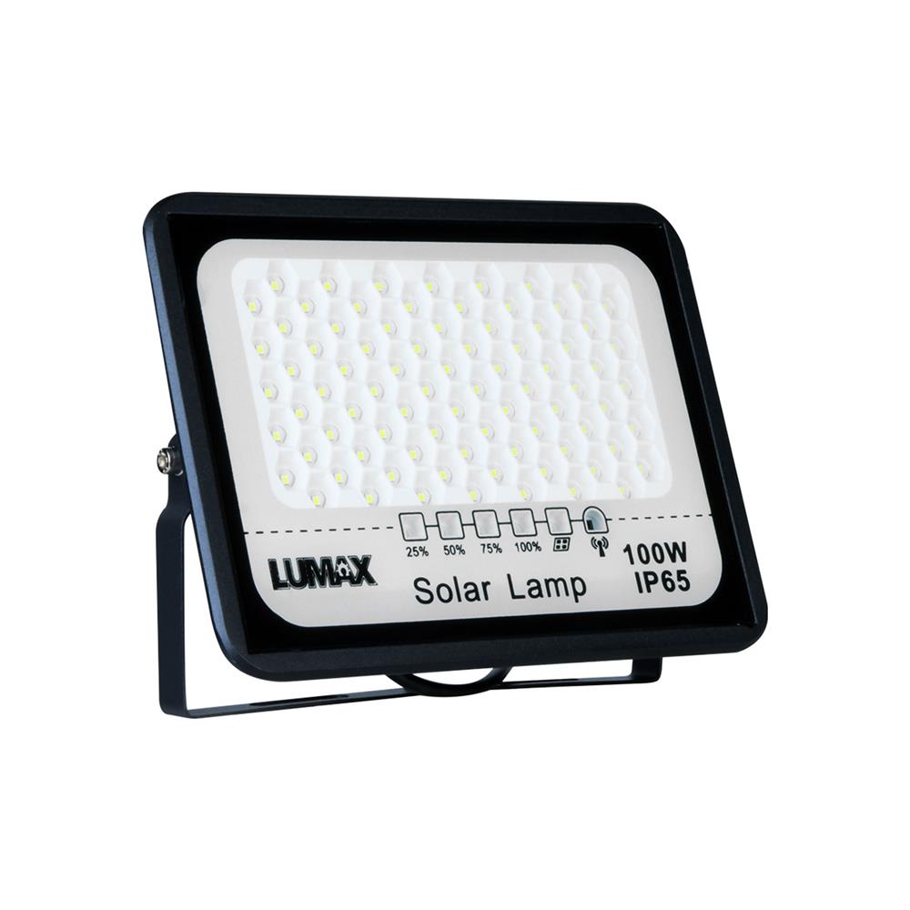 สปอตไลท์ SOLAR LUMAX 58-L0014 100 วัตต์ DAYLIGHT สีดำ