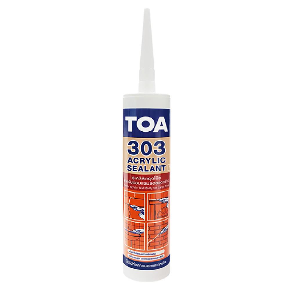 อะคริลิกซีลแลนท์ TOA 303 280 มล. สีโอ๊ค