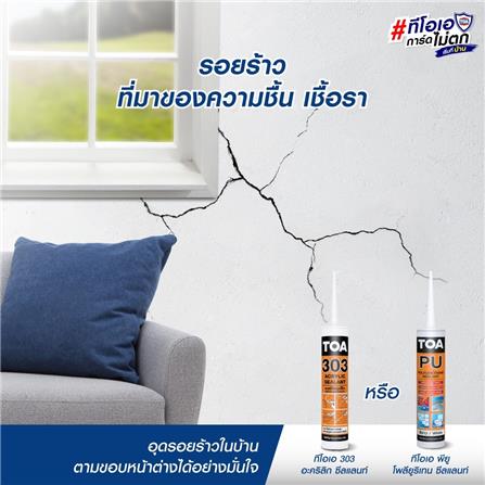 อะคริลิกซีลแลนท์ TOA 303 280 มล. สีโอ๊ค_4