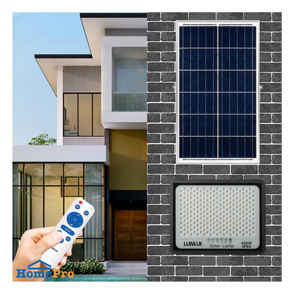 สปอตไลท์ SOLAR LUMAX 58-L0020 400 วัตต์ WARM WHITE สีดำ