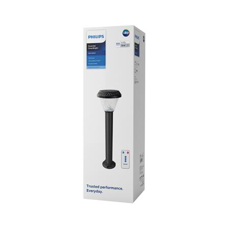 ไฟทางเดิน SOLAR PHILIPS BGC010 LED3/730 RL 2.2 วัตต์ WARM WHITE สีดำ_2