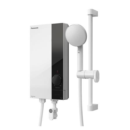 เครื่องทำน้ำอุ่น PANASONIC DH-4US1TW 4800 วัตต์ สีขาว/ดำ_1