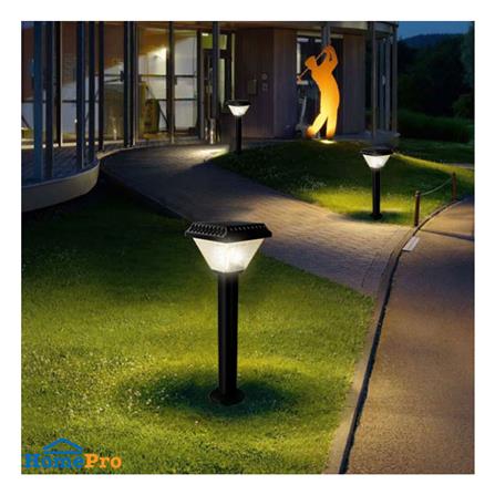 ไฟทางเดิน SOLAR PHILIPS BGC010 LED2/730 S SPIK 1.5 วัตต์ WARM WHITE สีดำ_4