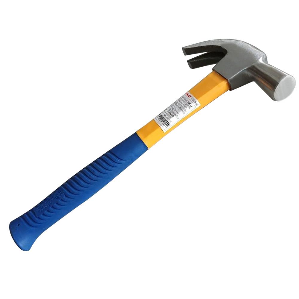 ค้อนช่างไม้ ด้ามไฟเบอร์ SOLO 614 27 มม.