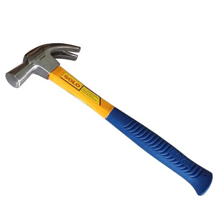 ค้อนช่างไม้ ด้ามไฟเบอร์ SOLO 614 27 มม._1