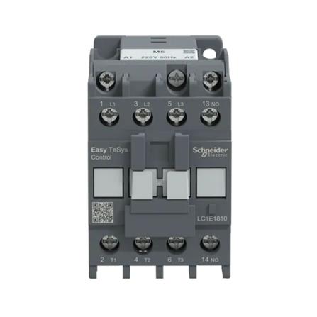 แมกเนติก คอนแทกเตอร์ SCHNEIDER LC1E1810M5 18A 7.5kW 1NO_0