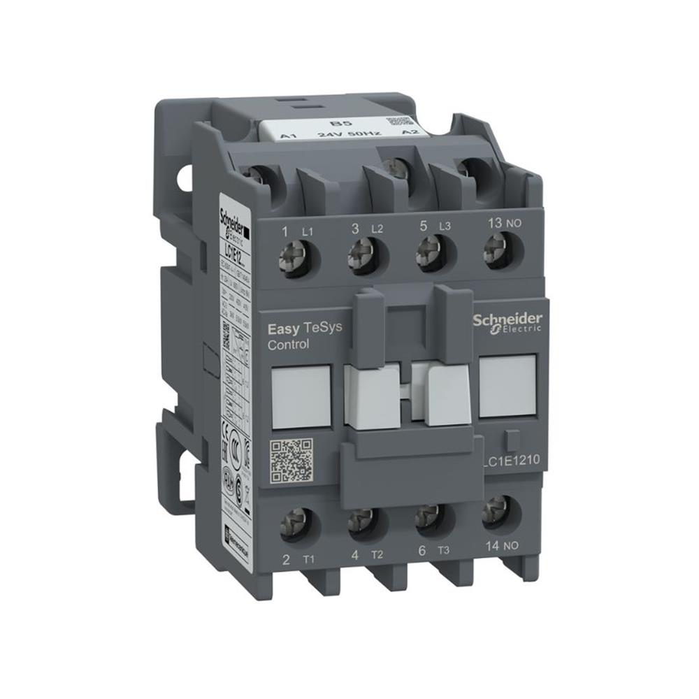 แมกเนติก คอนแทกเตอร์ SCHNEIDER LC1E1210B5 12A 5.5kW 1NO