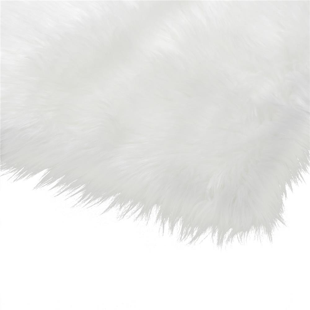 พรมขนแกะเทียม HOME LIVING STYLE 100X180 ซม. สีขาว