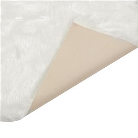 พรมขนแกะเทียม HOME LIVING STYLE 100X180 ซม. สีขาว_1