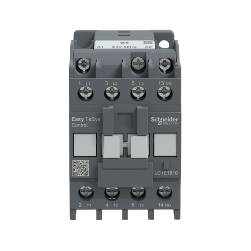 แมกเนติก คอนแทกเตอร์ SCHNEIDER LC1E1810B5 18A 7.5kW 1NO