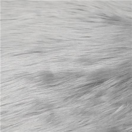 พรมขนแกะเทียม HOME LIVING STYLE 60X90 ซม. สีเทา_2