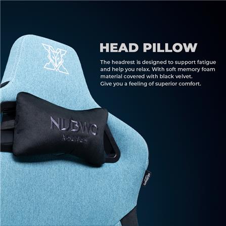 เก้าอี้เกมมิ่ง NUBWO NBCH-X116 สีดำ_7