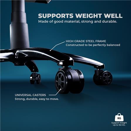 เก้าอี้เกมมิ่ง NUBWO NBCH-X116 สีดำ_10