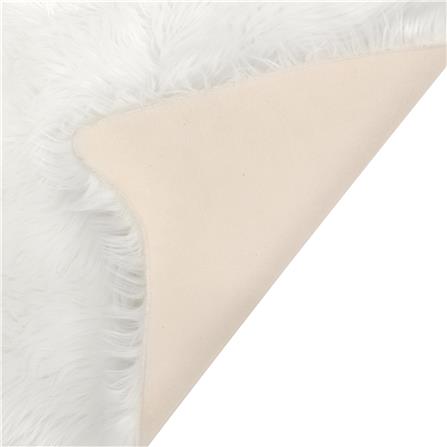 พรมขนแกะเทียม HOME LIVING STYLE 60X90 ซม. สีขาว_1