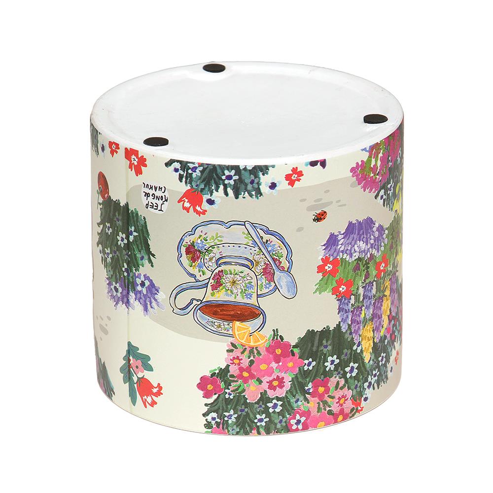 กระถางดินเผา SPRING JEEP 13.8 ซม. สีครีม