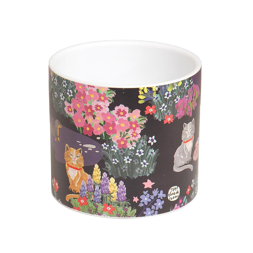 กระถางดินเผา SPRING JEEP 13.8 ซม. สีน้ำเงิน