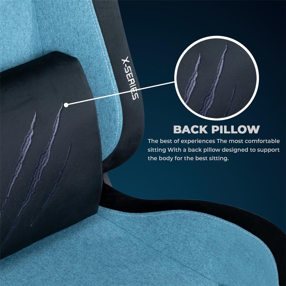 เก้าอี้เกมมิ่ง NUBWO NBCH-X116 สีเทา