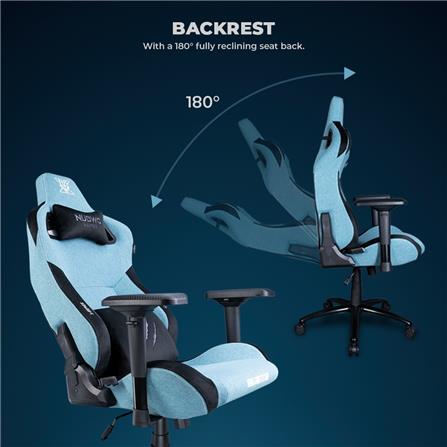 เก้าอี้เกมมิ่ง NUBWO NBCH-X116 สีเทา_5