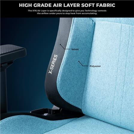 เก้าอี้เกมมิ่ง NUBWO NBCH-X116 สีเทา_6