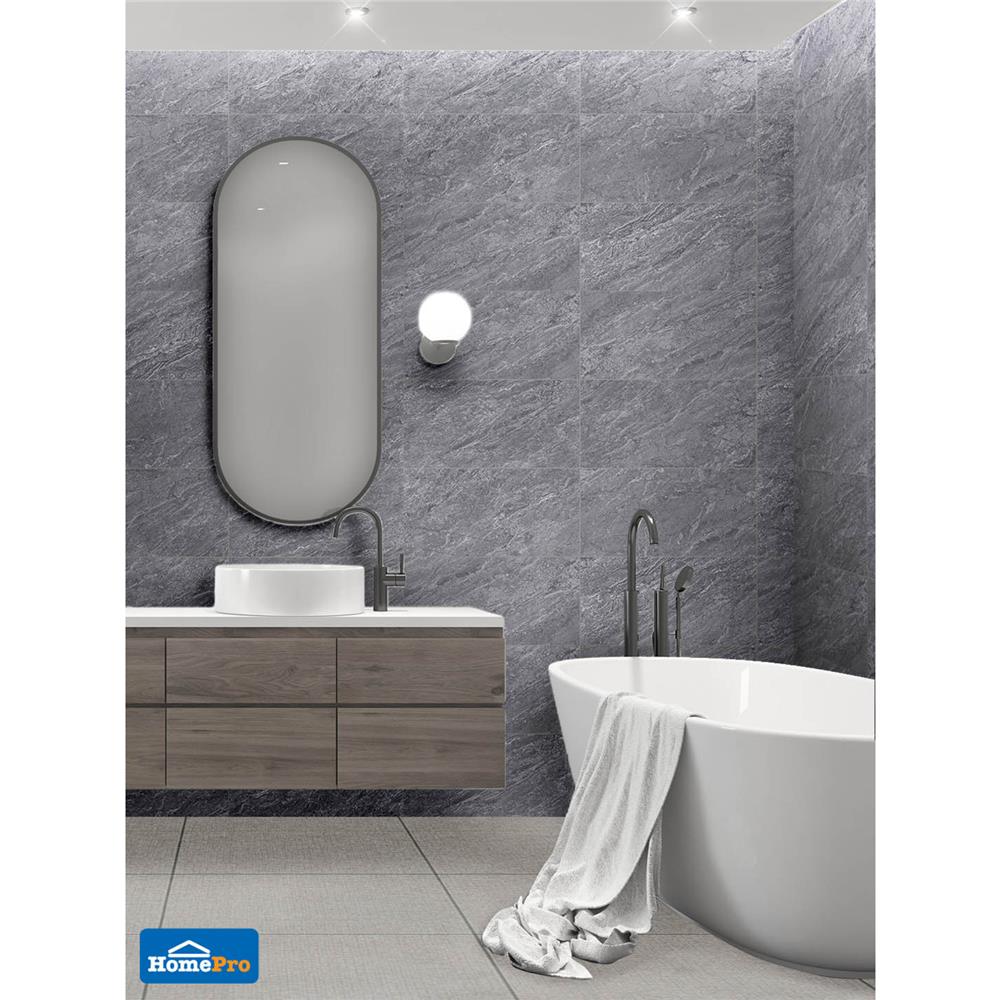 กระเบื้องผนัง 30x60 ซม. TARA เดอเรก เทา 1.44M2