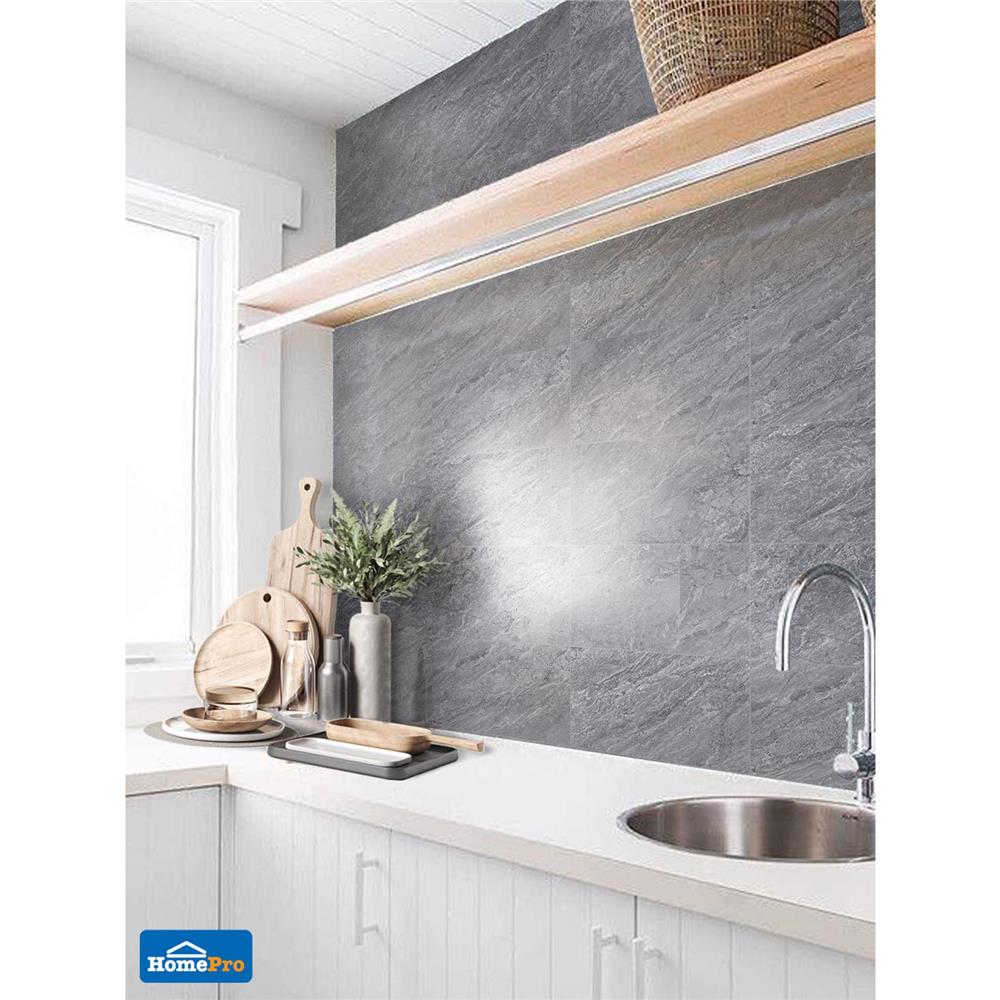 กระเบื้องผนัง 30x60 ซม. TARA เดอเรก เทา 1.44M2