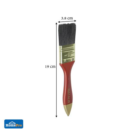 แปรงทาสีขนสังเคราะห์ดำ MATALL 641 1.5 นิ้ว_5