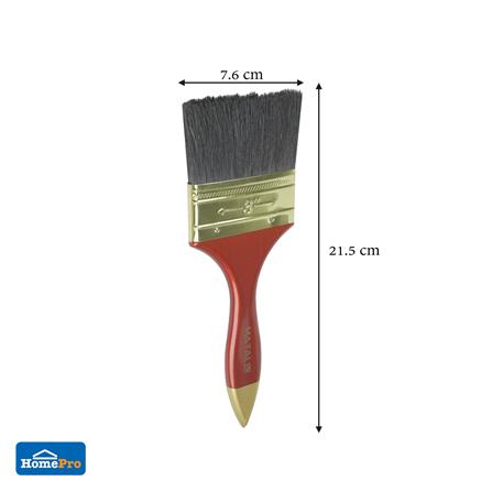 แปรงทาสีขนสังเคราะห์ดำ MATALL 641 3 นิ้ว_5
