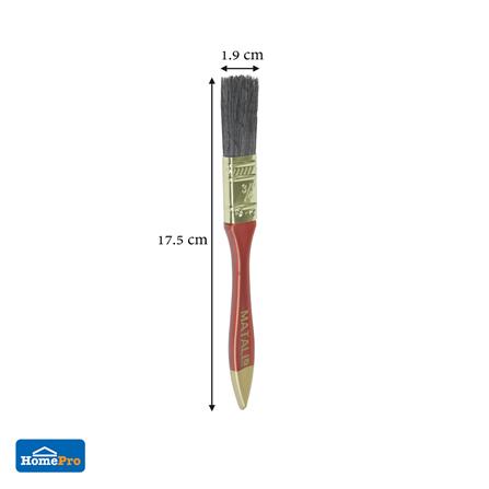 แปรงทาสีขนสังเคราะห์ดำ MATALL 641 3/4 นิ้ว_5