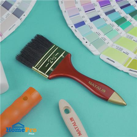 แปรงทาสีขนสังเคราะห์ดำ MATALL 641 2.5 นิ้ว_3